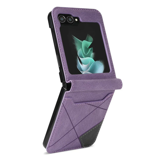 Glevato | Leather Wallet Case for Samsung Galaxy Z Flip Series