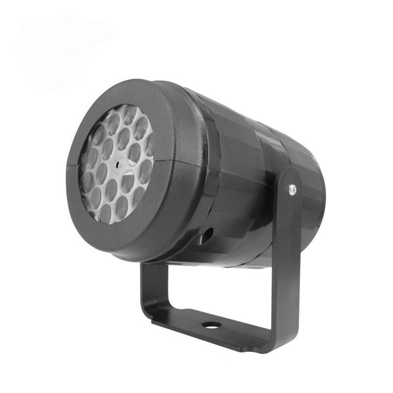 Glevato | LED Christmas Projector Snowflake Light Show – Waterproof Outdoor Lamp with 16 Patterns