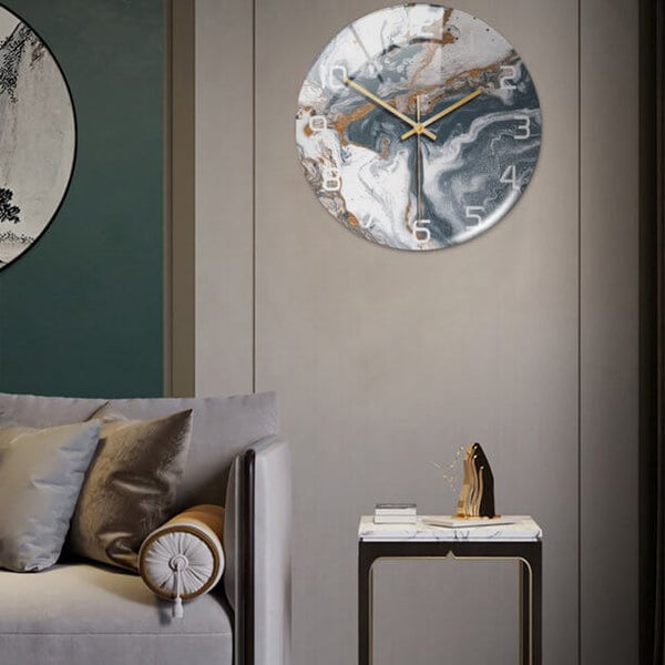 Glevato | LuxClock - Round Luxury Wall Clock