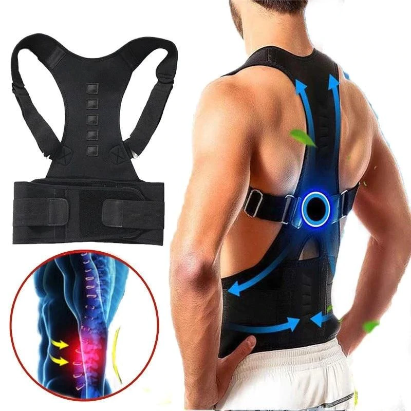 Glevato | Magnetic Back Brace - PosturePro