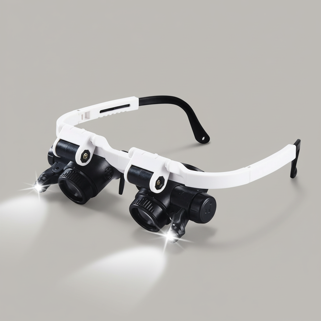 Glevato | Magnifying Glasses with LED Lamps for Dual Eyes