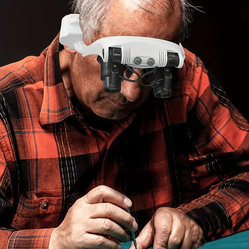 Glevato | Magnifying Glasses with LED Lamps for Dual Eyes