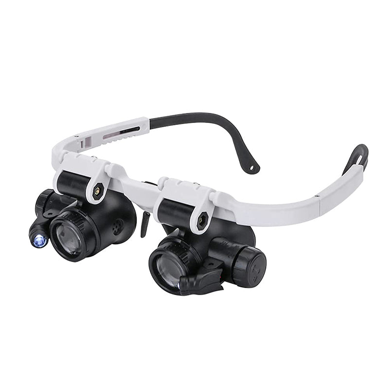 Glevato | Magnifying Glasses with LED Lights for Double Eyes