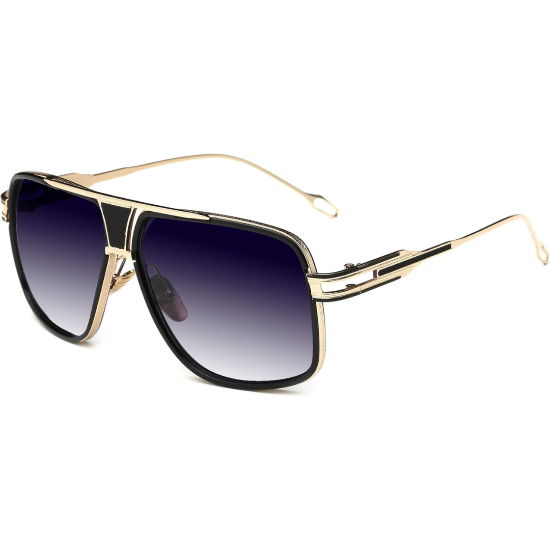 Glevato | Men’s Aviator Sunglasses with Alloy Frame and UV Protection