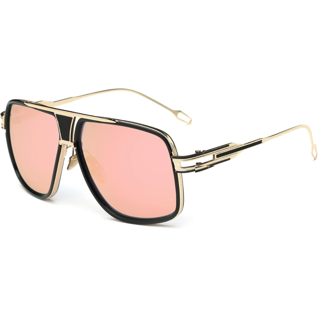 Glevato | Men’s Aviator Sunglasses with Alloy Frame and UV Protection