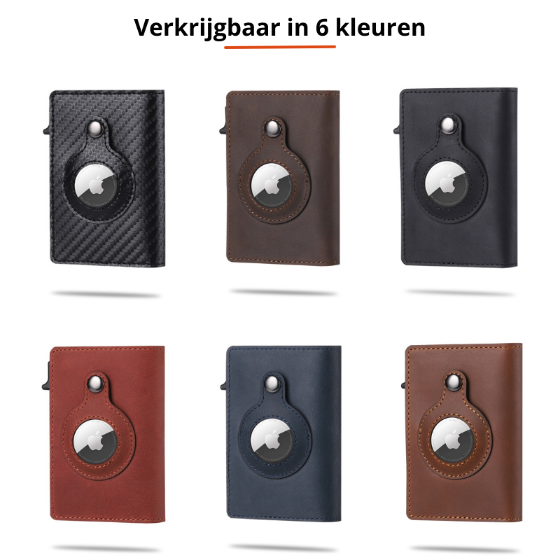 Glevato | Men's Card Holder with Airtag Slot