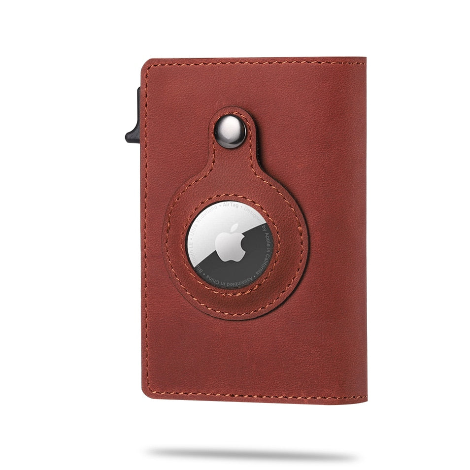 Glevato | Men's Card Holder with Airtag Slot