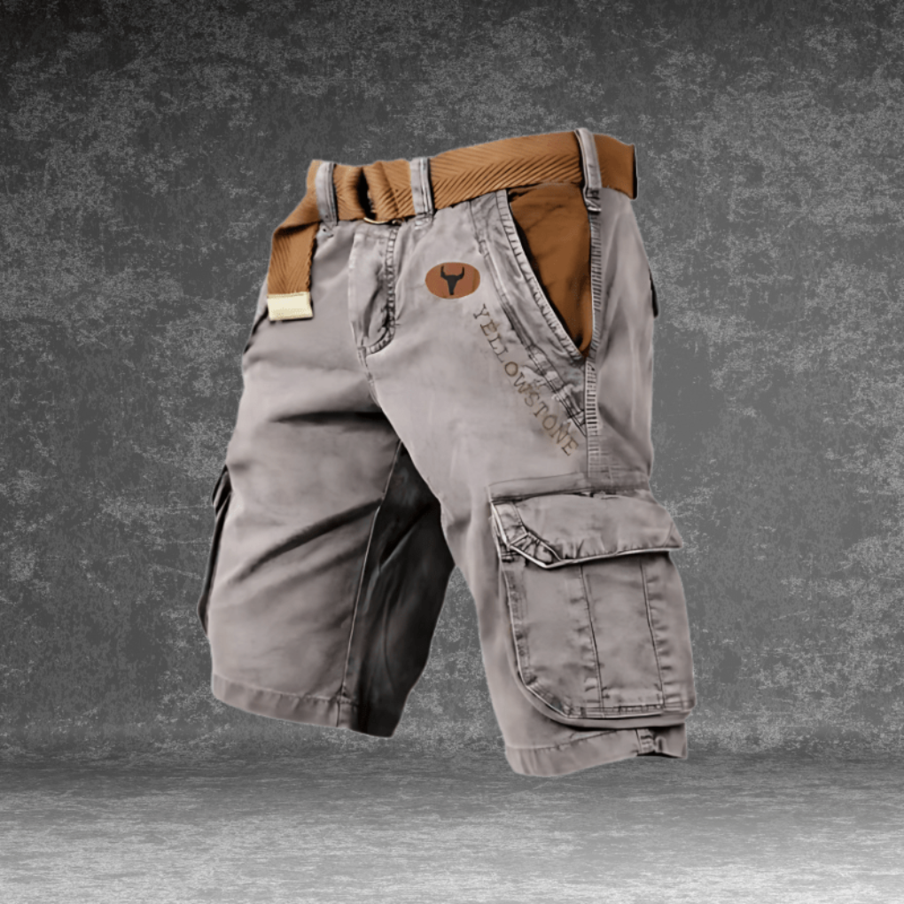 Glevato | Men's Cargo Shorts with Multiple Pockets