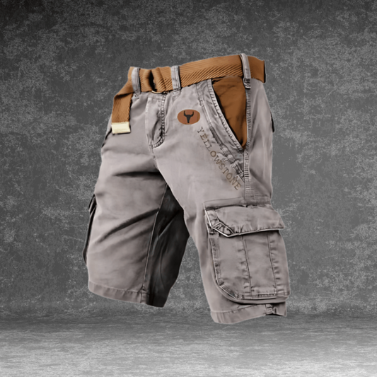Glevato | Men's Cargo Shorts with Multiple Pockets