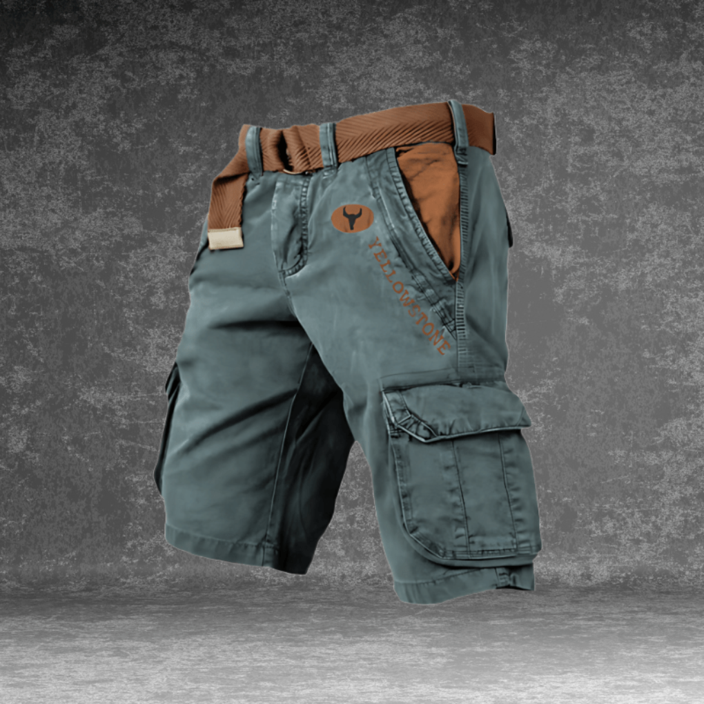 Glevato | Men's Cargo Shorts with Multiple Pockets