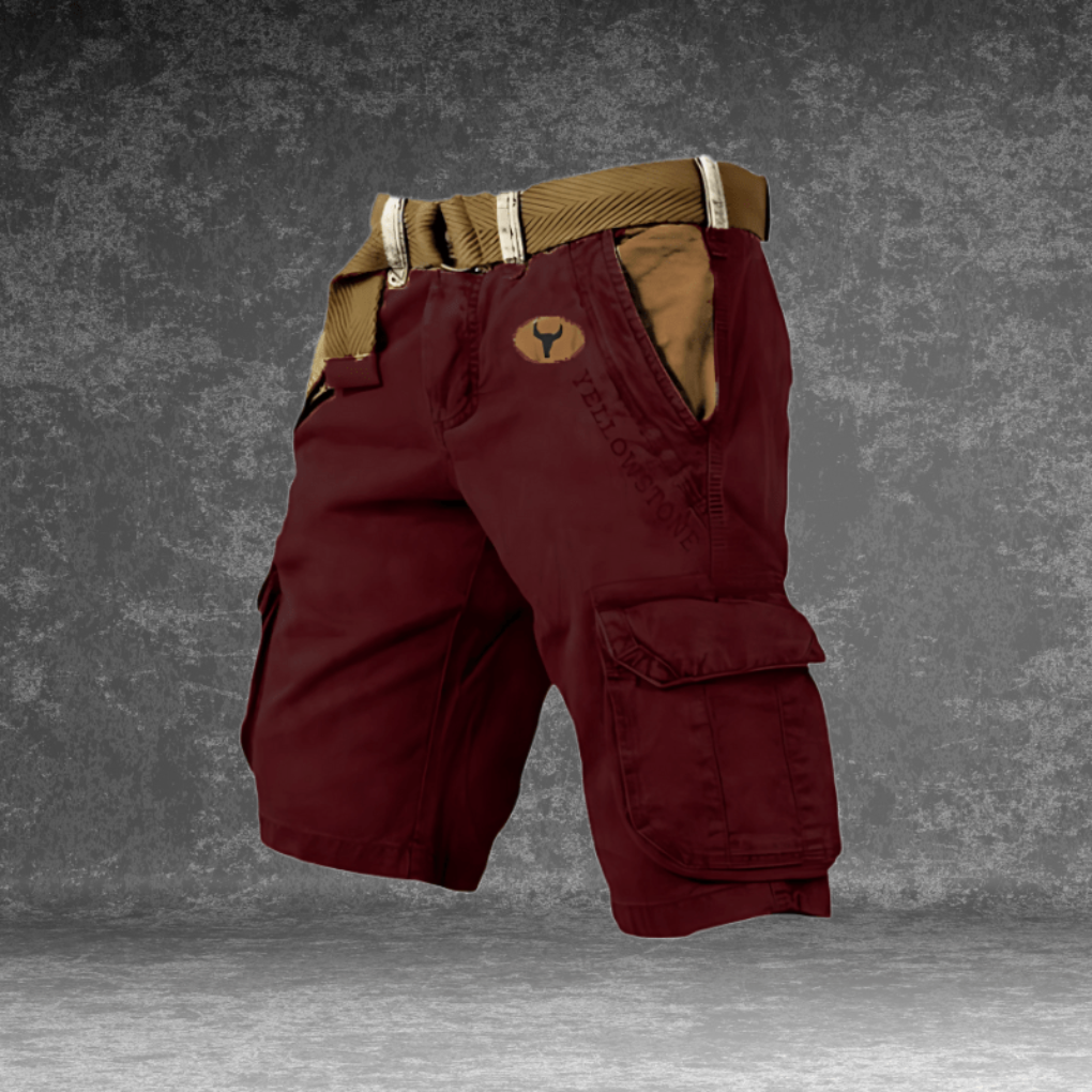 Glevato | Men's Cargo Shorts with Multiple Pockets