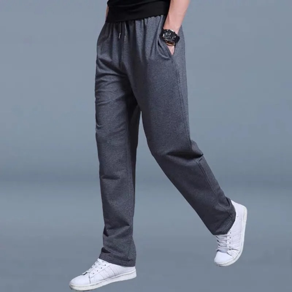 Glevato | Men's Casual Jogging Pants with Drawstring Waist