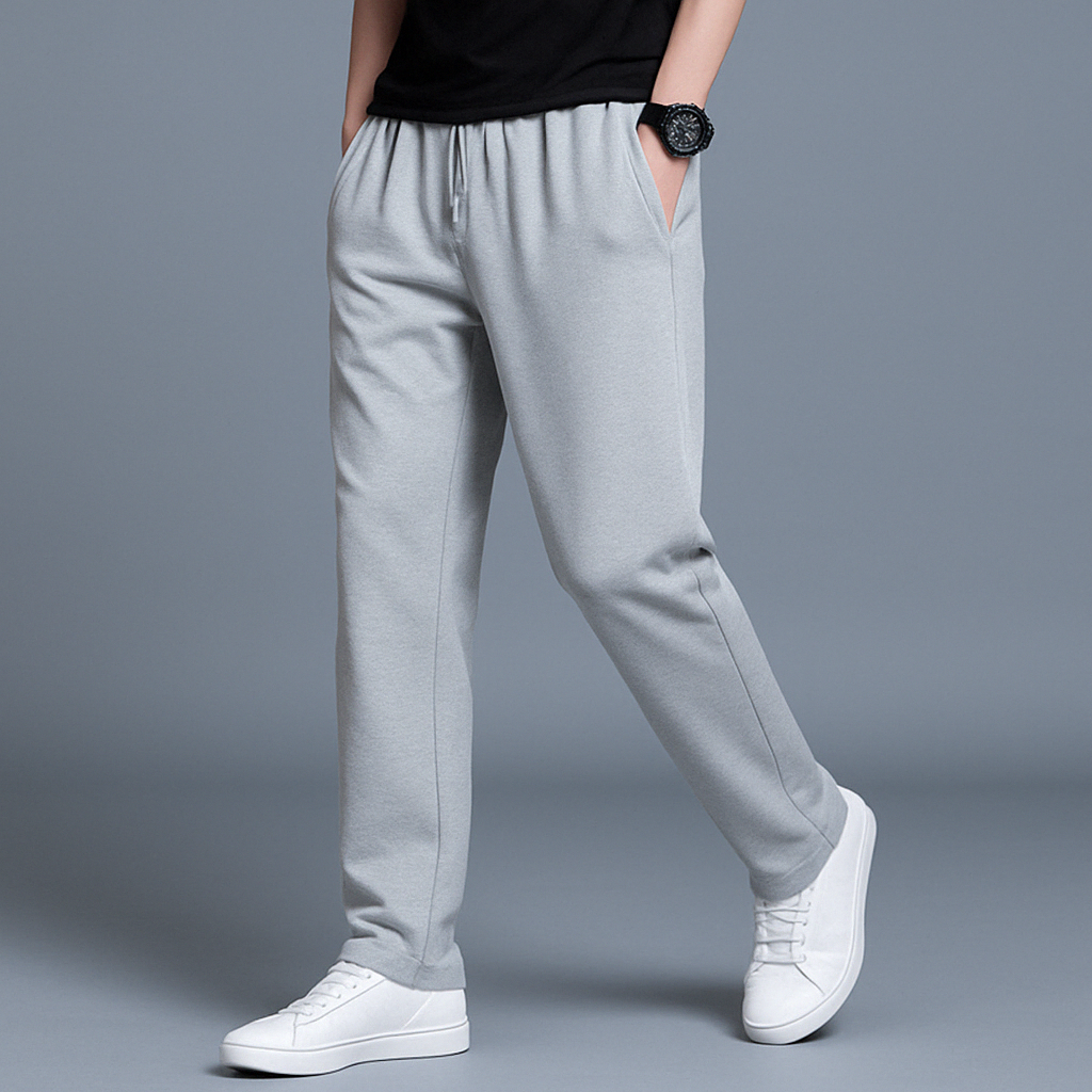 Glevato | Men's Casual Jogging Pants with Drawstring Waist