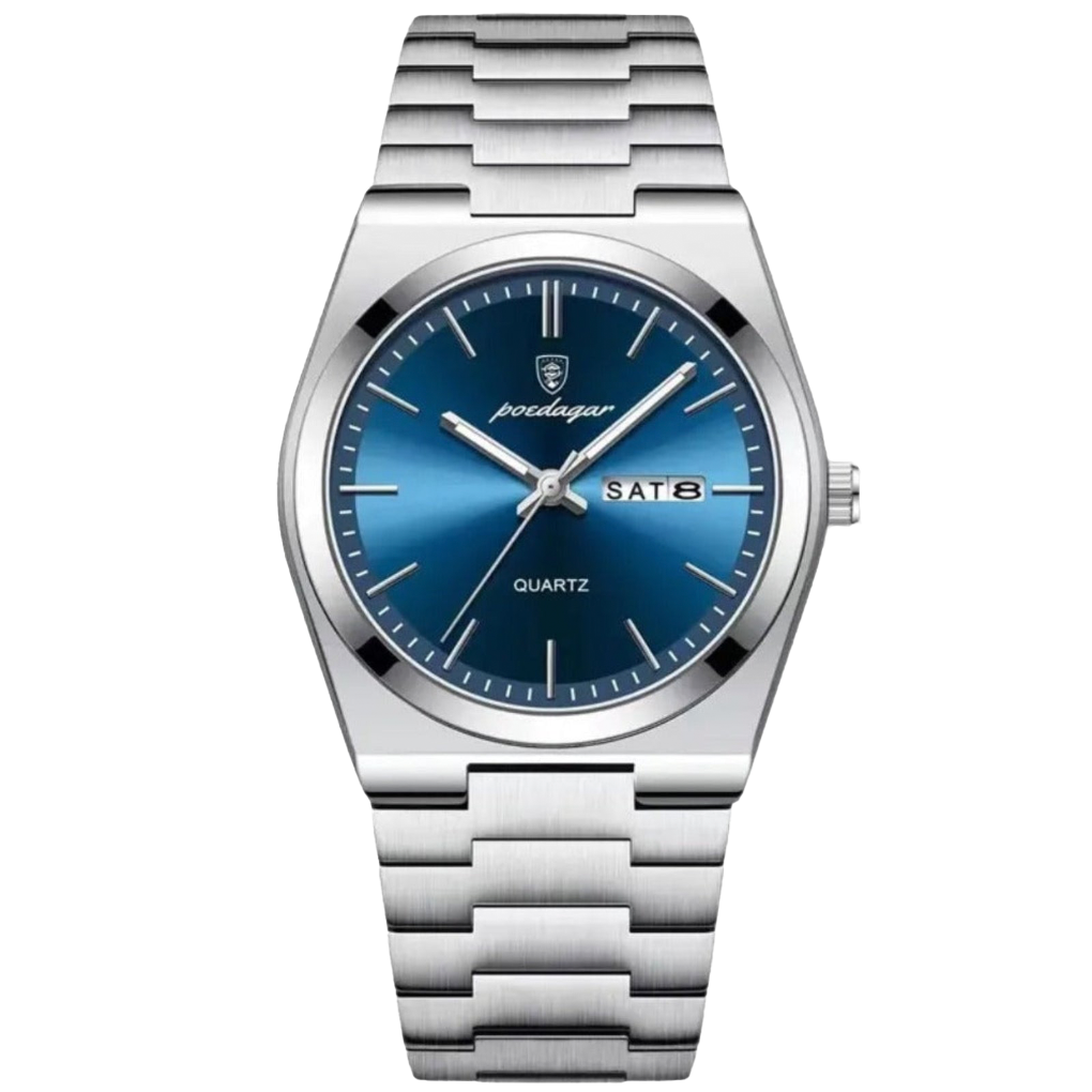 Glevato | Men's Classic Watch with Stainless Steel Band