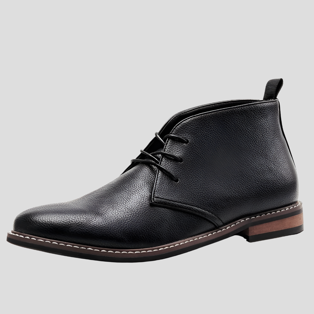 Glevato | Men's Desert Boots Lace-Up Ankle Boots
