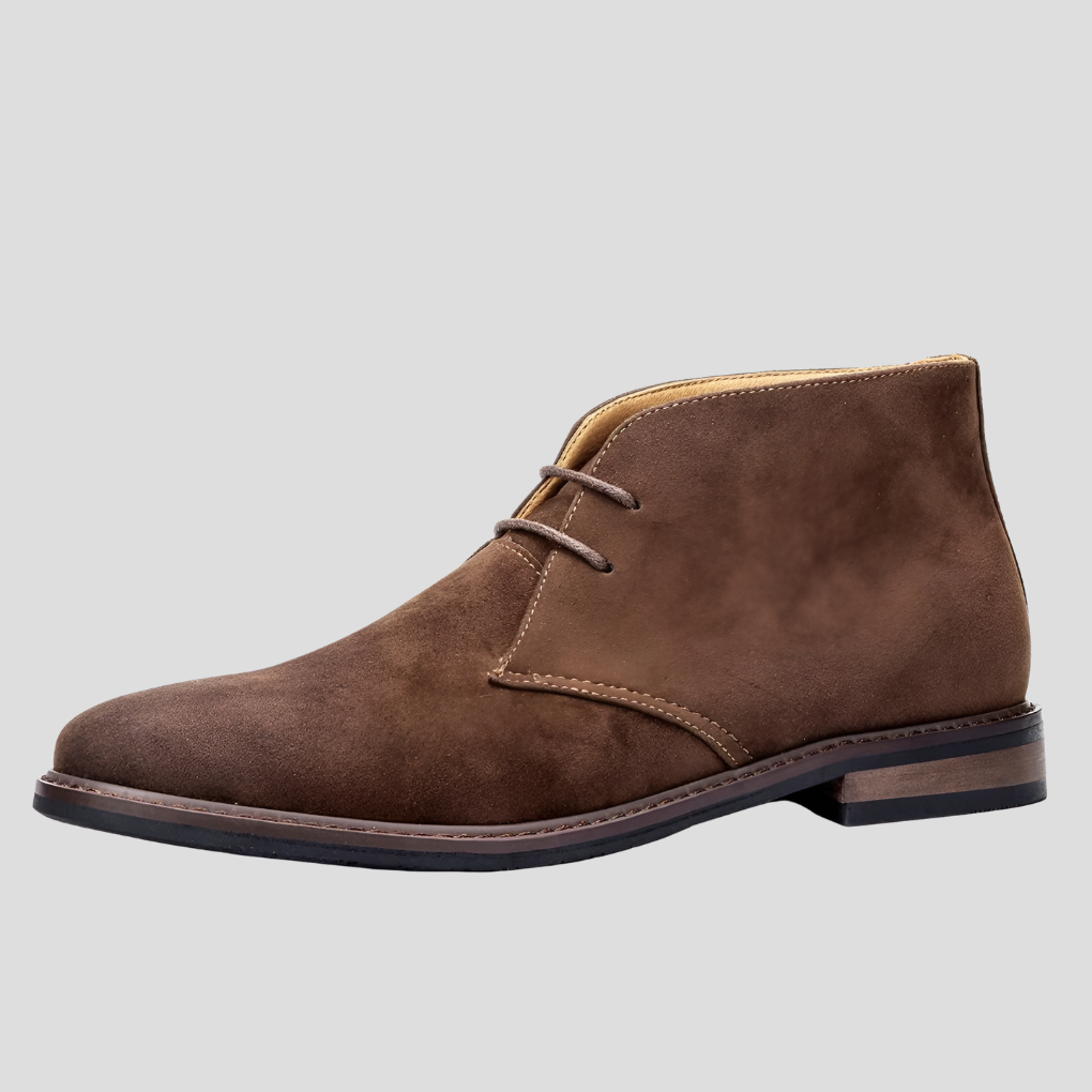 Glevato | Men's Desert Boots Lace-Up Ankle Boots