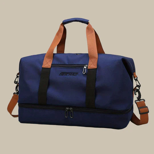 Glevato | Men's Duffel Bag with Shoe Compartment