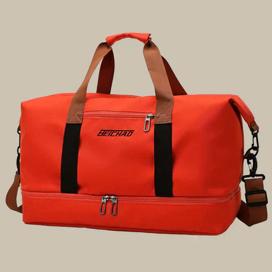 Glevato | Men's Duffel Bag with Shoe Compartment