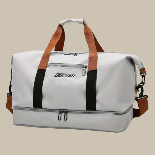 Glevato | Men's Duffel Bag with Shoe Compartment