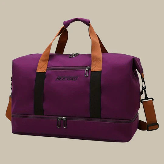 Glevato | Men's Duffle Bag with Shoe Compartment