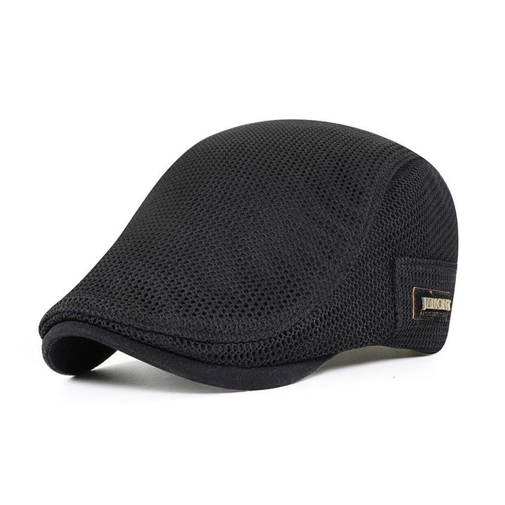 Glevato | Men's Flat Cap Breathable Mesh