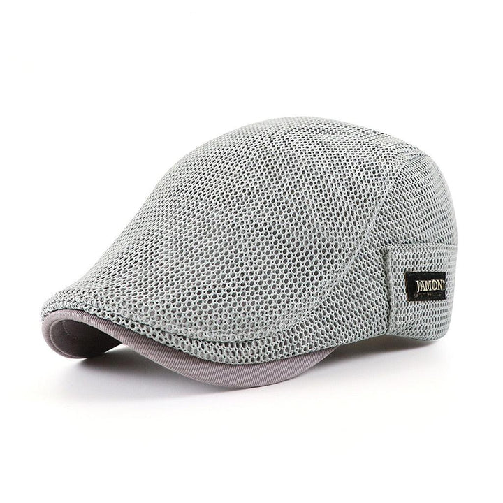 Glevato | Men's Flat Cap Breathable Mesh