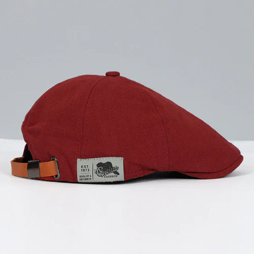 Glevato | Men's Flat Cap with Adjustable Strap