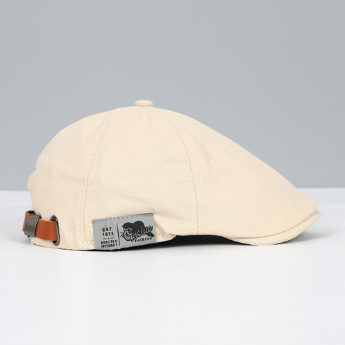 Glevato | Men's Flat Cap with Adjustable Strap