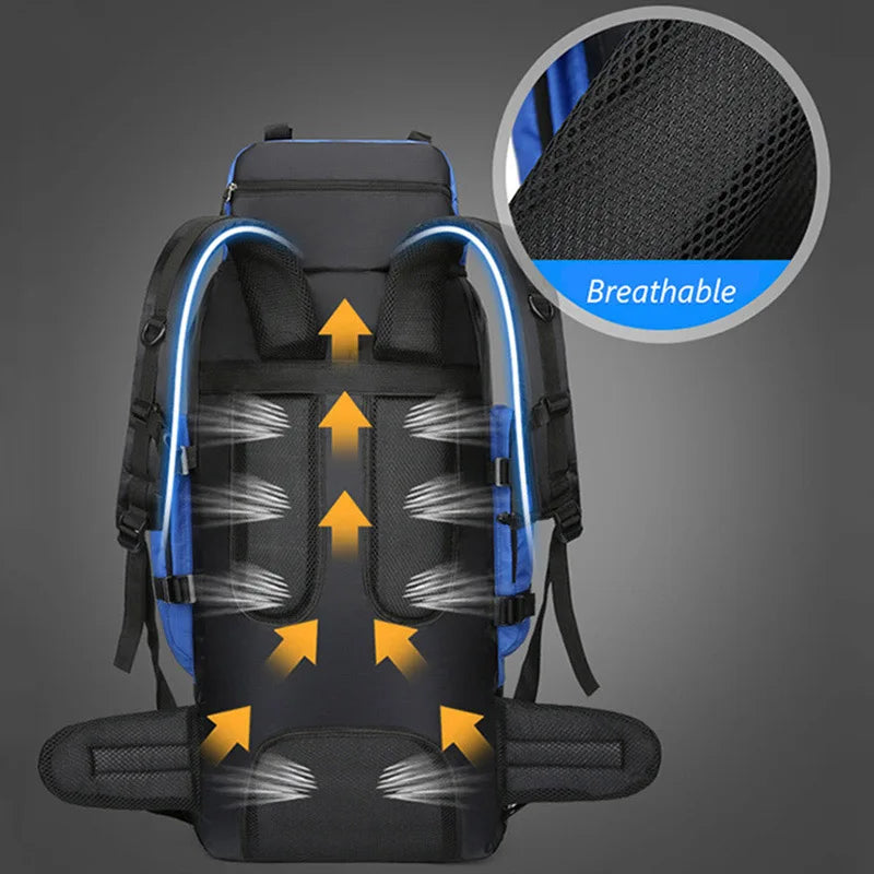 Glevato | Men's Hiking Backpack 90L Capacity