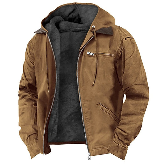 Glevato | Men's Hooded Outdoor Jacket