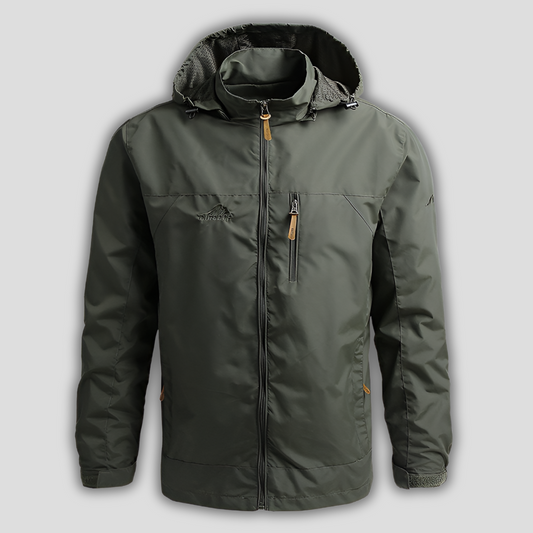 Glevato | Men's Hooded Outdoor Jacket with Sealed Seams