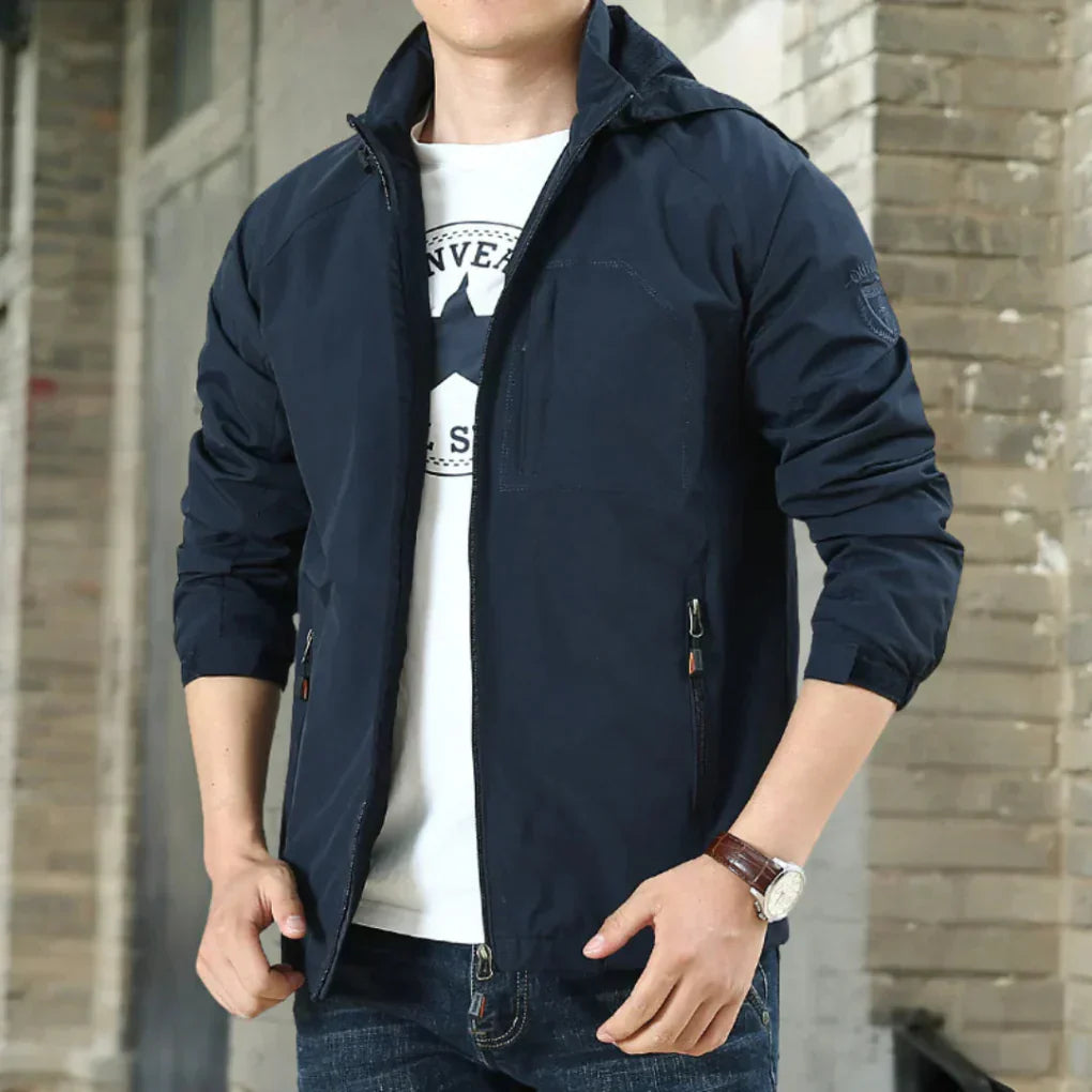 Glevato | Men's Lightweight Zip-Up Jacket