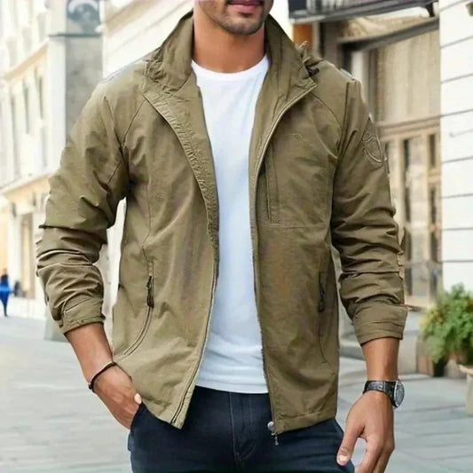 Glevato | Men's Lightweight Zip-Up Jacket