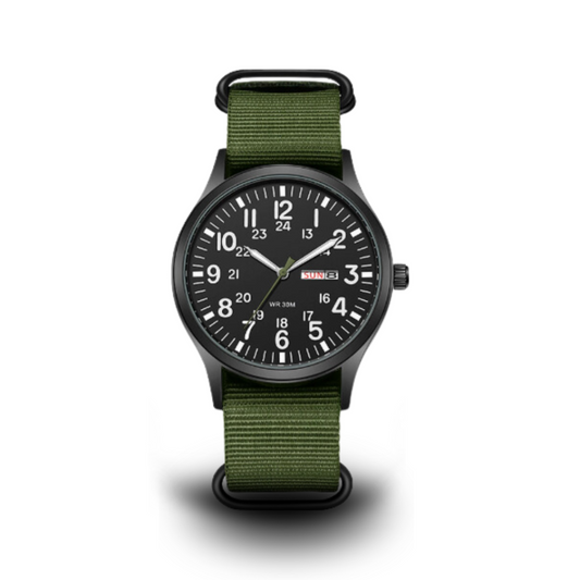 Glevato | Men's Military Field Watch with Luminous Dial