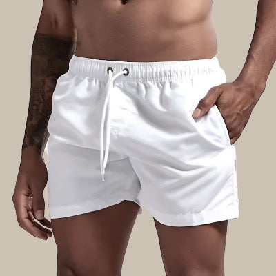 Glevato | Men's Quick Dry Swim Shorts with Drawstring