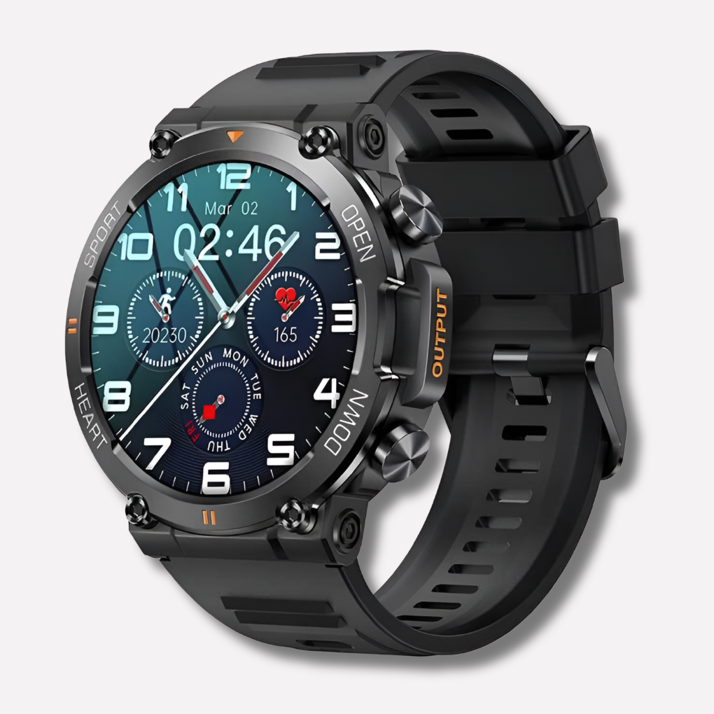 Glevato | Men's Rugged Smartwatch with GPS Tracking