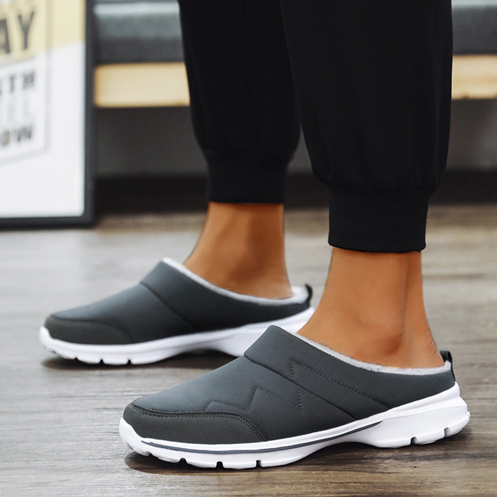Glevato | Men's Slippers with Orthopedic Support