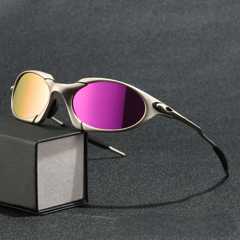 Glevato | Men's Sport Polarized Sunglasses – UV Protection with Lightweight Metal Frame