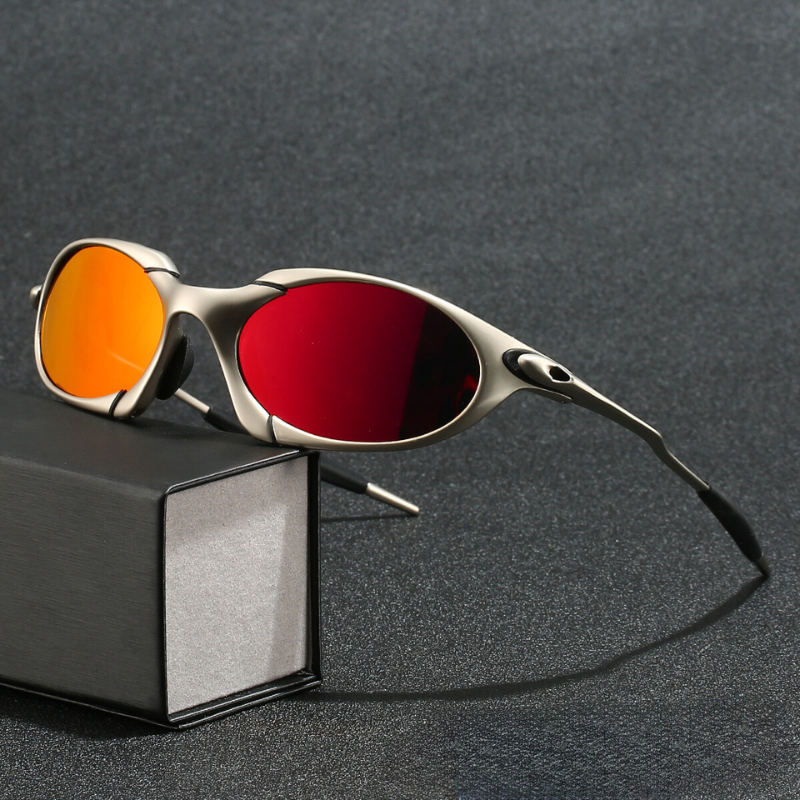 Glevato | Men's Sport Polarized Sunglasses – UV Protection with Lightweight Metal Frame