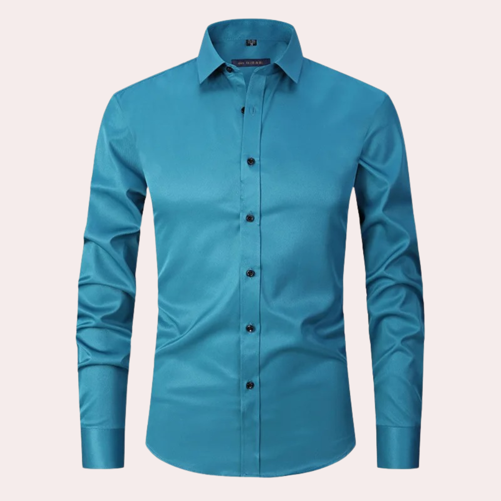 Glevato | Men's Stretch Dress Shirt