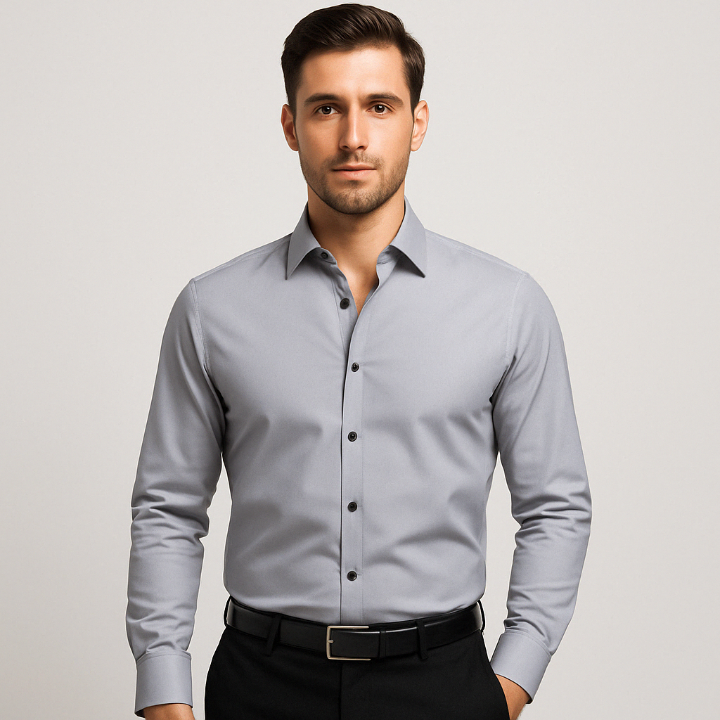 Glevato | Men's Stretch Dress Shirt