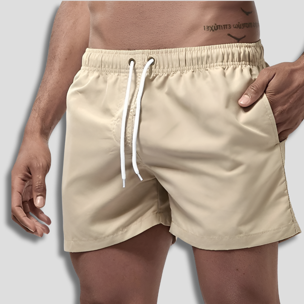 Glevato | Men's Swim Trunks with Drawstring Waist