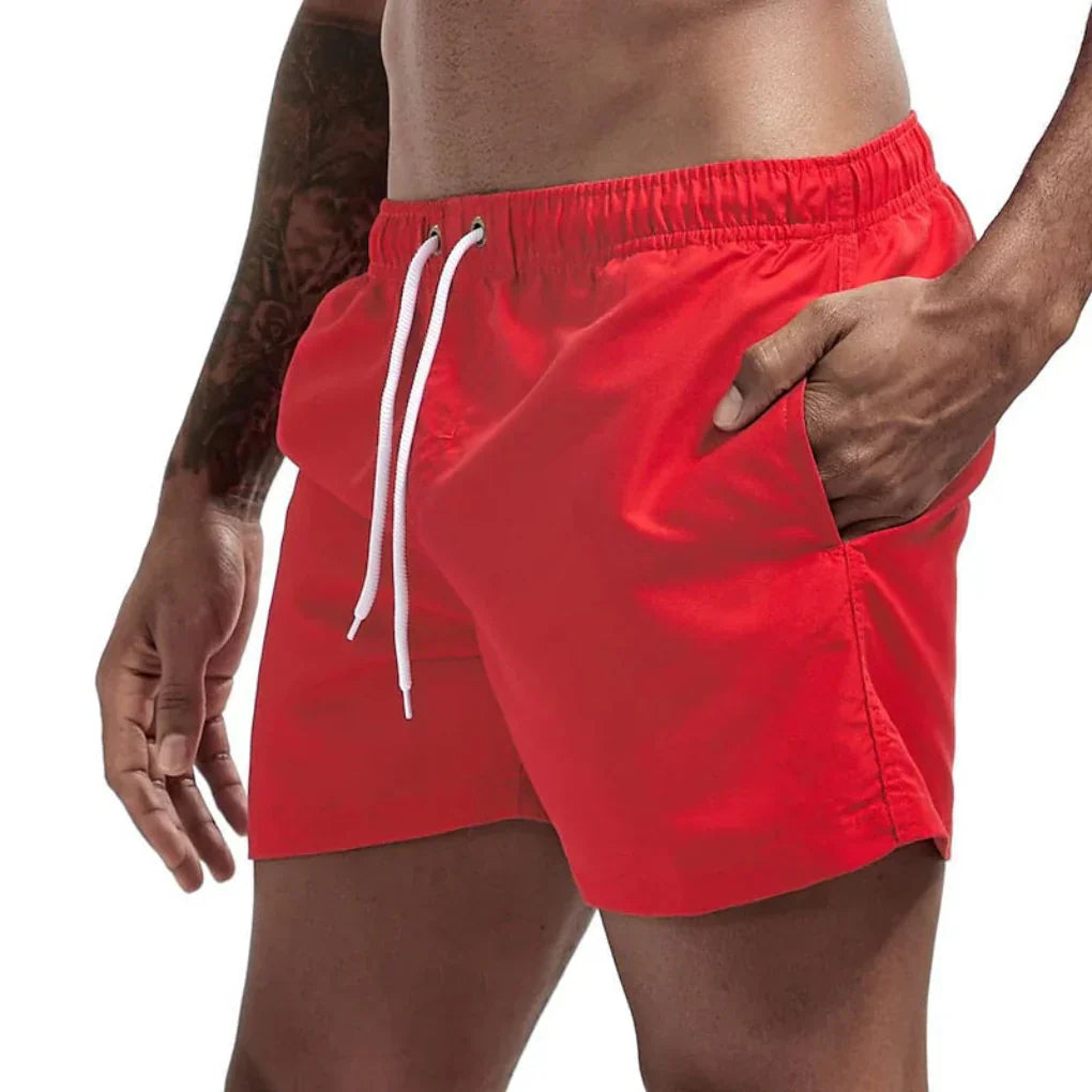 Glevato | Men's Swim Trunks with Drawstring Waist