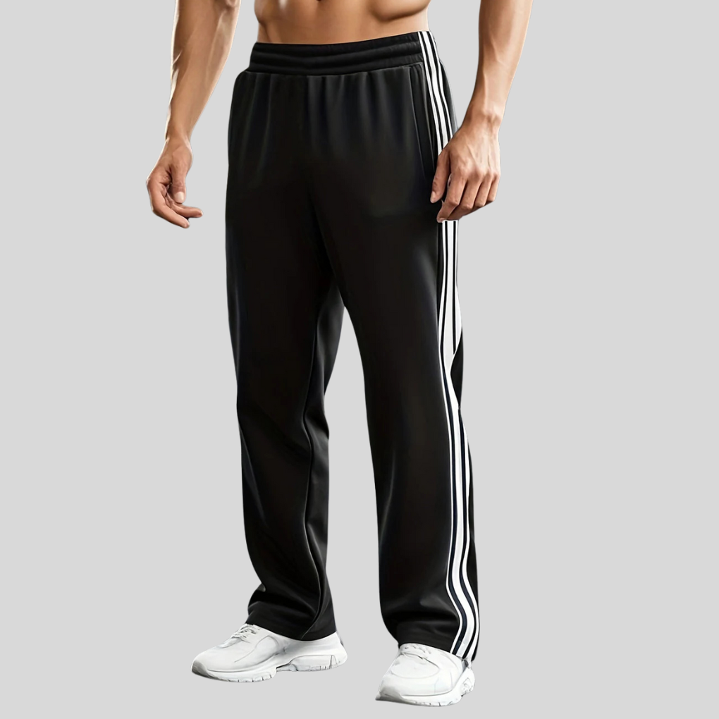 Glevato | Men's Track Pants with Side Stripes
