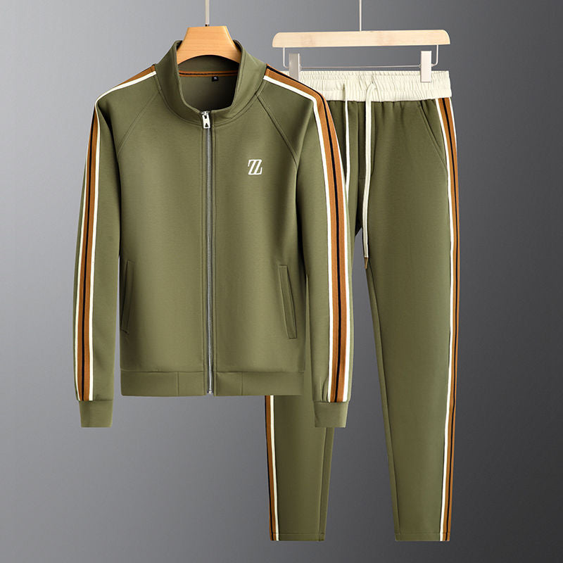 Glevato | Men's Tracksuit with Sport Stripes