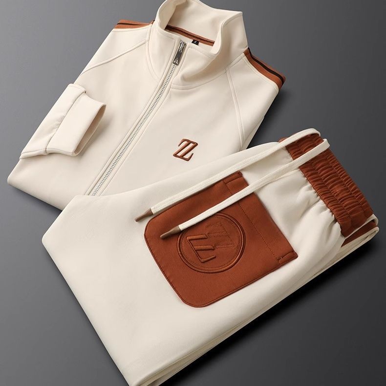 Glevato | Men's Tracksuit with Sport Stripes
