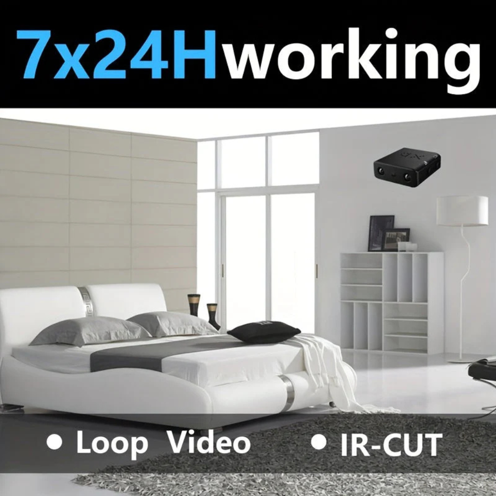 Glevato | Mini HD Surveillance Camera with Night Vision