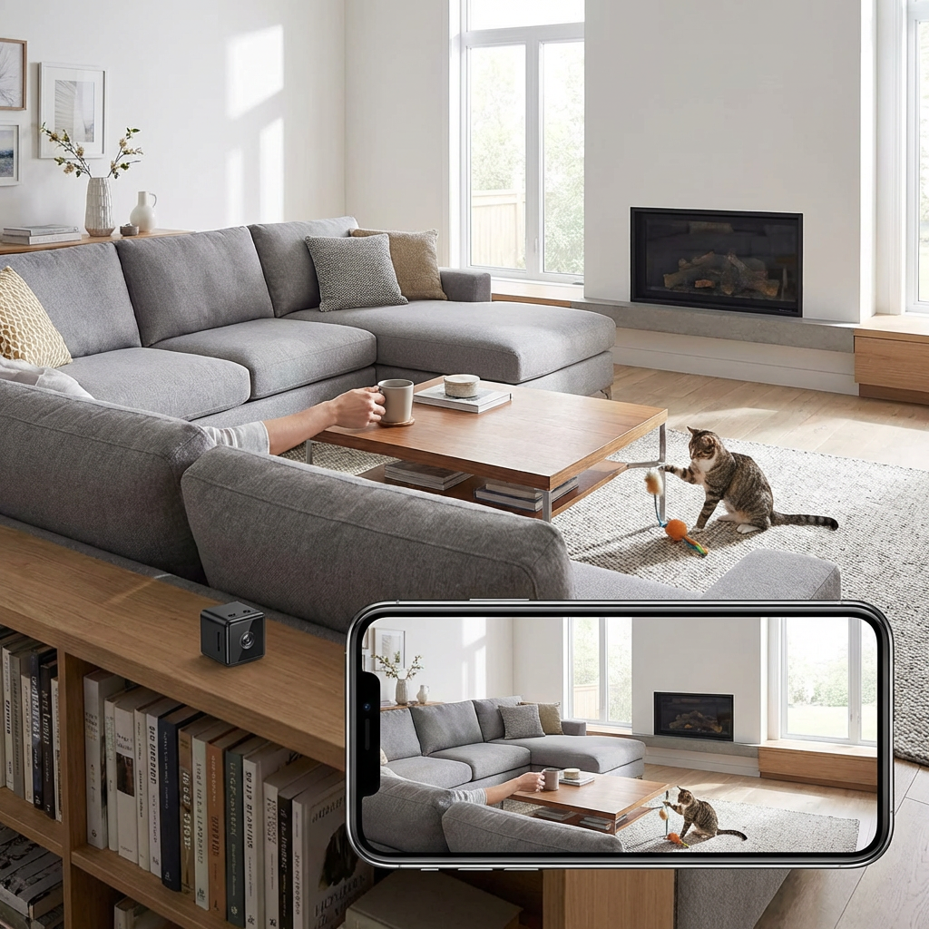 Glevato | Mini Wireless Security Camera with App Control