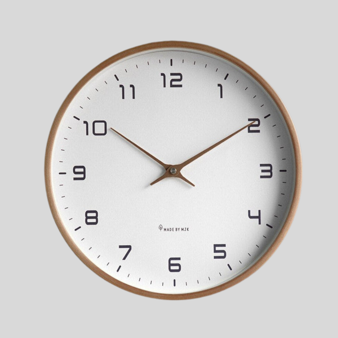 Glevato | Modern Minimalist Wall Clock Silent Quartz