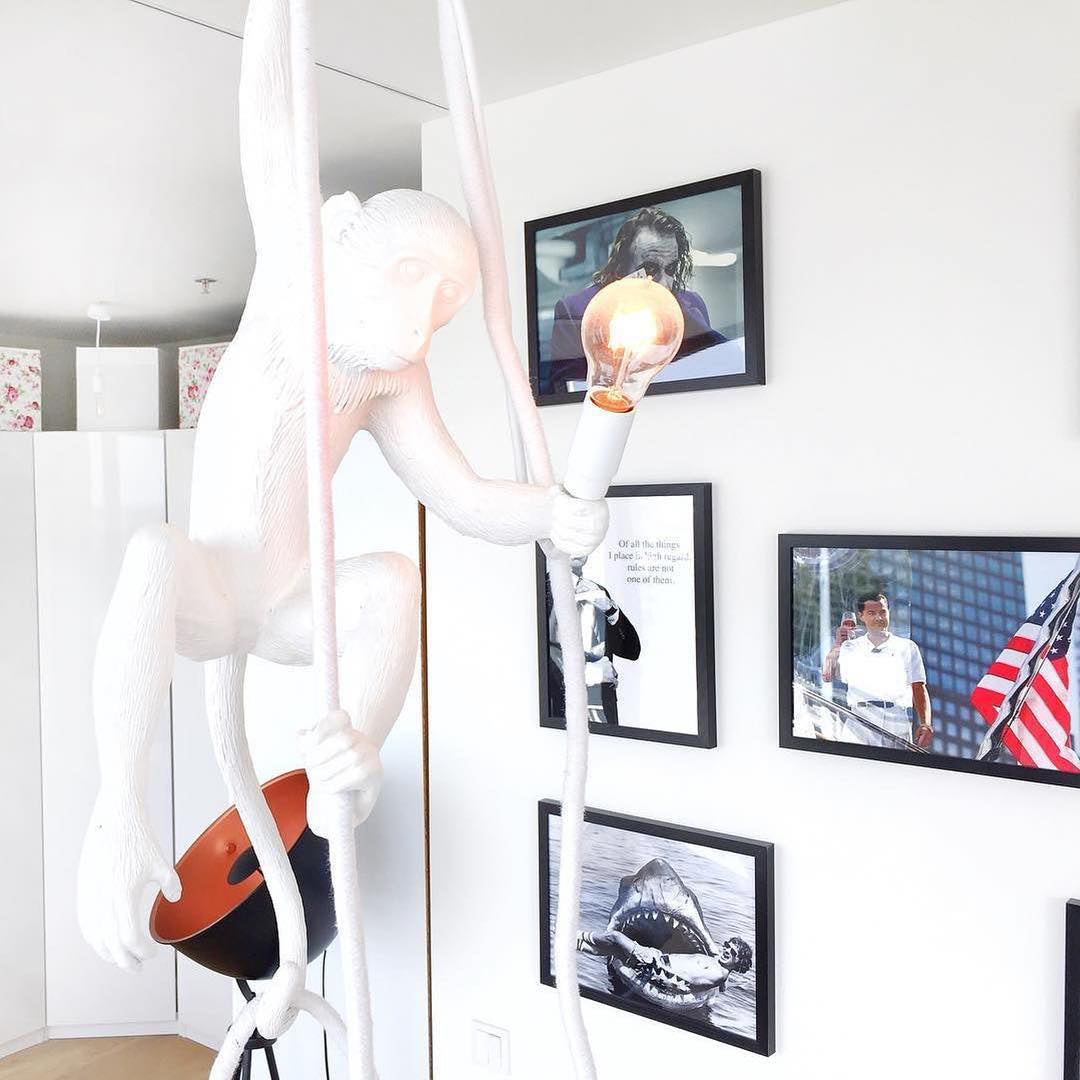 Glevato | Monkey Pendant Light | Sculptural Design Object